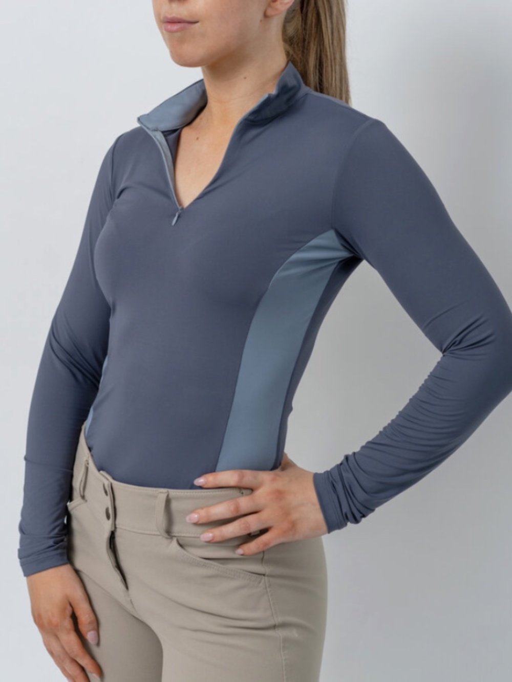 TKEQ The QUINN LITE Competition Long Sleeve Riding Shirt